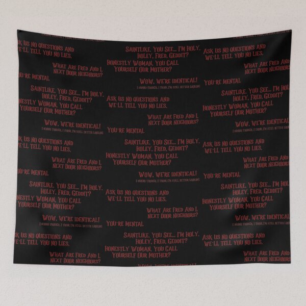 Item preview, Fred and George Classic Quotes designed and sold by FitFabFunny.