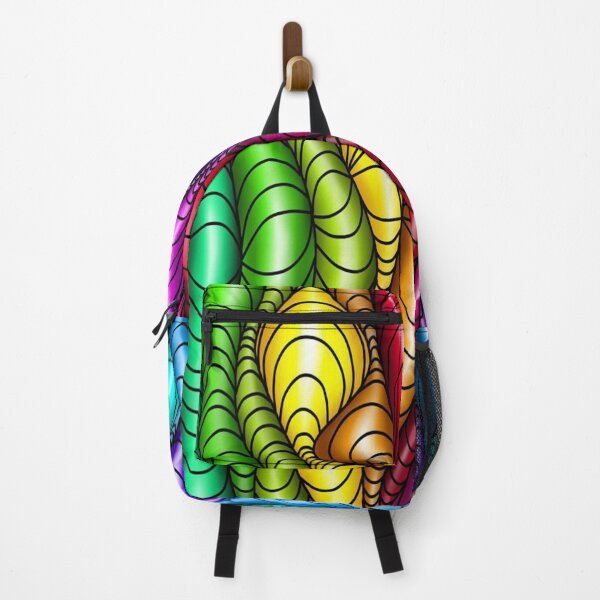 Item preview, Abstract rainbow wiggles designed and sold by JcB-Arts.