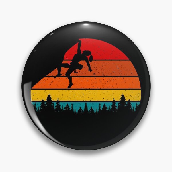 Item preview, Woman Rock Climbing - Vintage Forest designed and sold by HeatherPore.