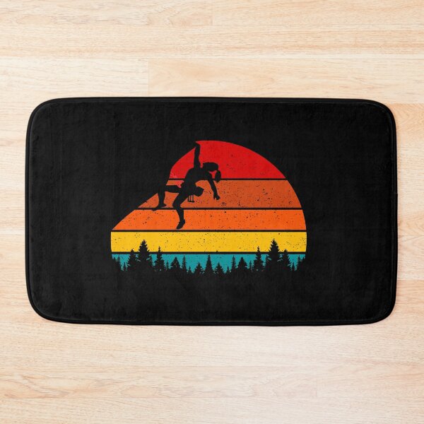 Item preview, Woman Rock Climbing - Vintage Forest designed and sold by HeatherPore.