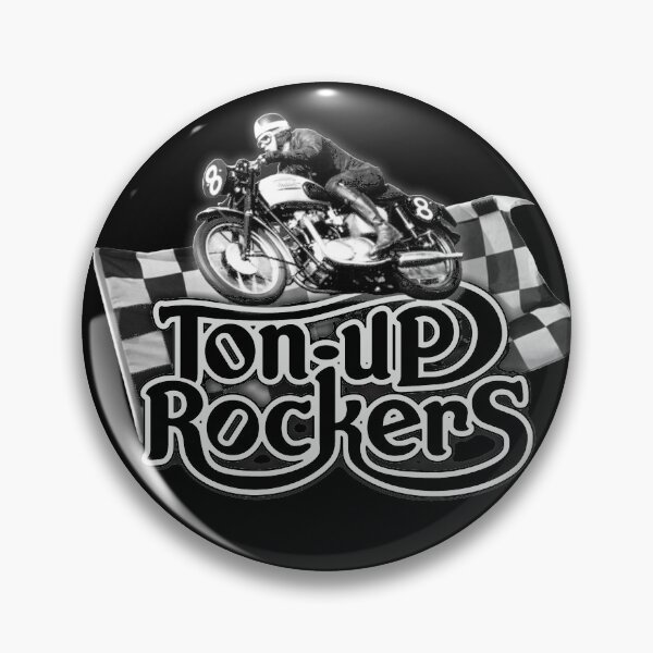 Item preview, Ton-up Rockers, british motorcycle club designed and sold by shockin.