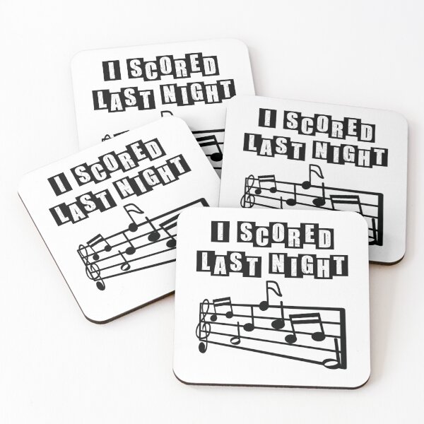 Item preview, I scored last night - White designed and sold by BusyMonkeys.