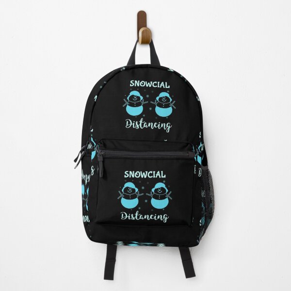 Item preview, Snowcial Distancing 2020 designed and sold by FitFabFunny.