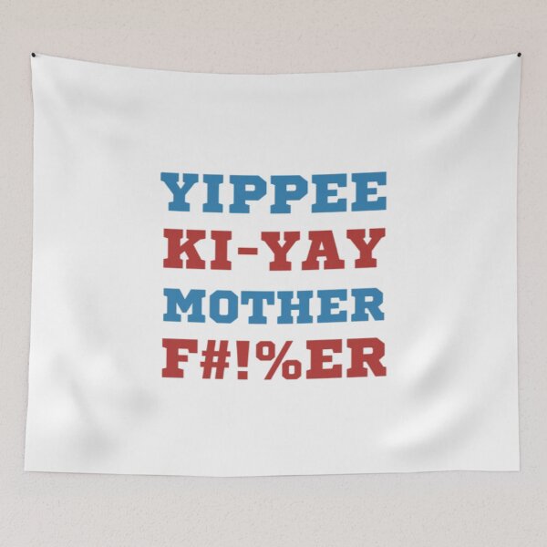 Item preview, Yippee ki yay designed and sold by BloompodDesigns.