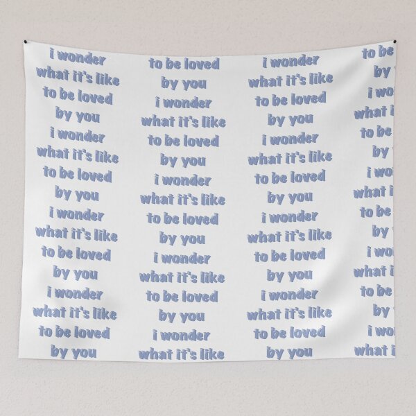 Item preview, wonder lyrics sticker designed and sold by sheyenneday.