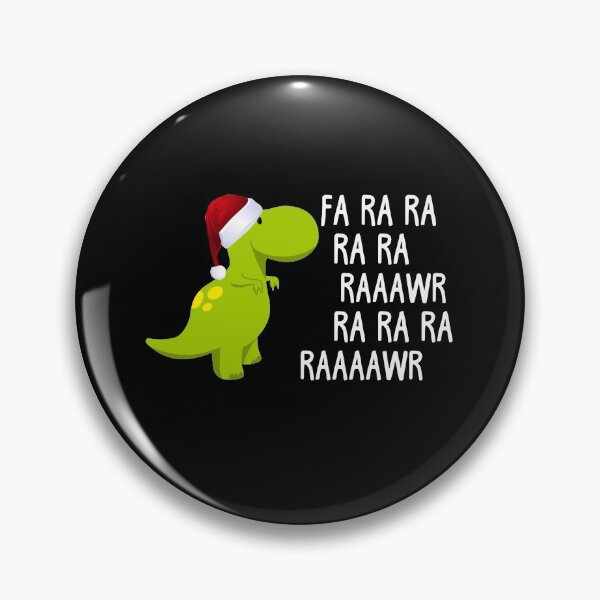 Item preview, Fa Ra Ra Ra Ra Raaawr Ra Ra Ra Raaawr Dinosaur Santa Christmas Dinosaur designed and sold by Nrlifecreations.