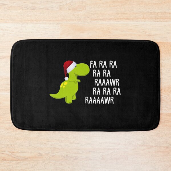 Item preview, Fa Ra Ra Ra Ra Raaawr Ra Ra Ra Raaawr Dinosaur Santa Christmas Dinosaur designed and sold by Nrlifecreations.