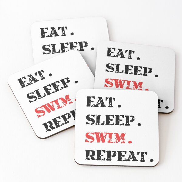 Item preview, Eat. Sleep. Swim. Repeat designed and sold by fantasticpud.
