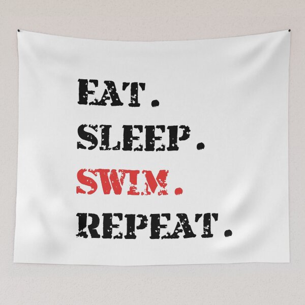 Item preview, Eat. Sleep. Swim. Repeat designed and sold by fantasticpud.