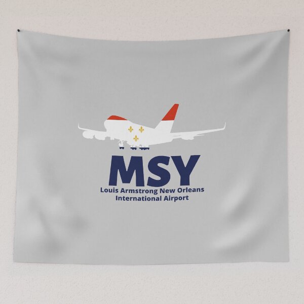 Item preview, Travel Airport Airline Louis Armstrong New Orleans International Airport MSY designed and sold by starshiporion.