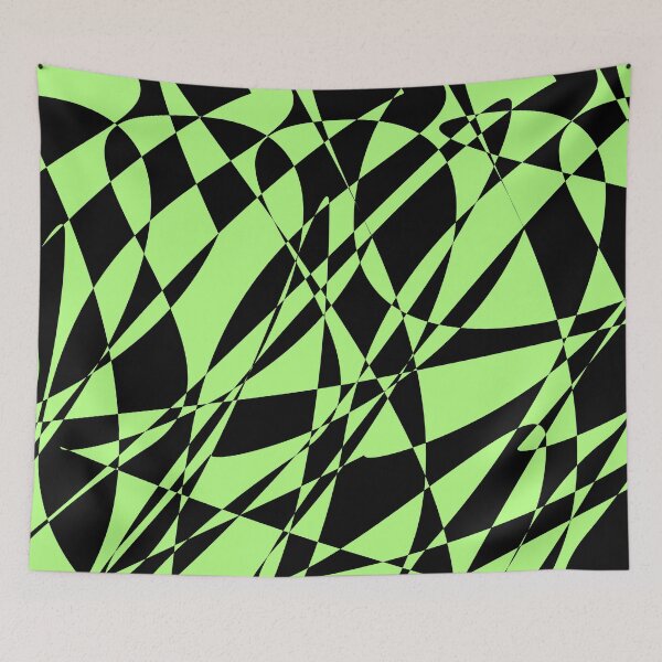 Item preview, Messy peace - light green on black designed and sold by Momentumist.