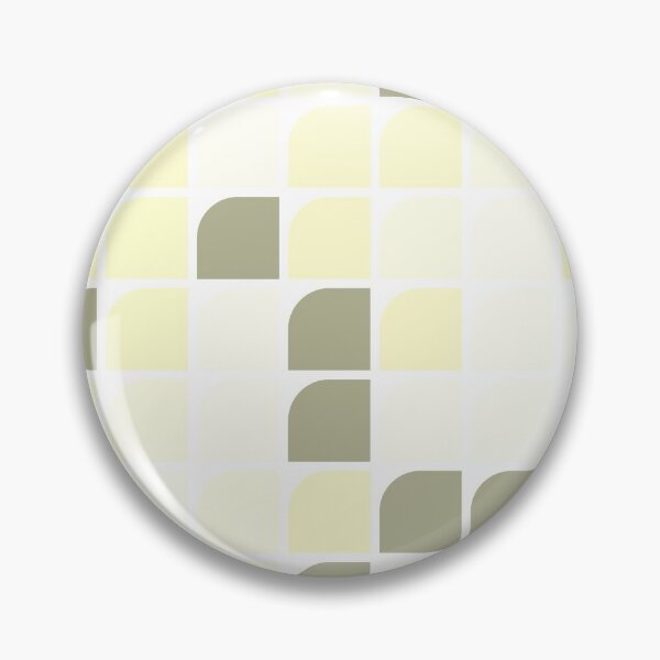 Item preview, Cream geometric shapes in repeated pattern designed and sold by acidmit.