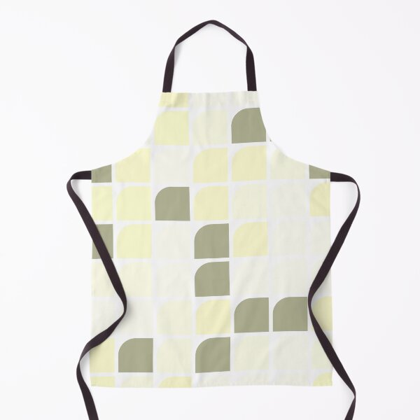 Item preview, Cream geometric shapes in repeated pattern designed and sold by acidmit.