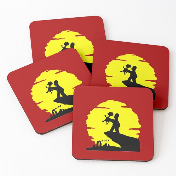 Item preview, homer and bart lion king designed and sold by benjipillow.