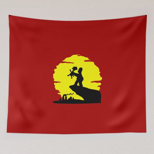 Item preview, homer and bart lion king designed and sold by benjipillow.