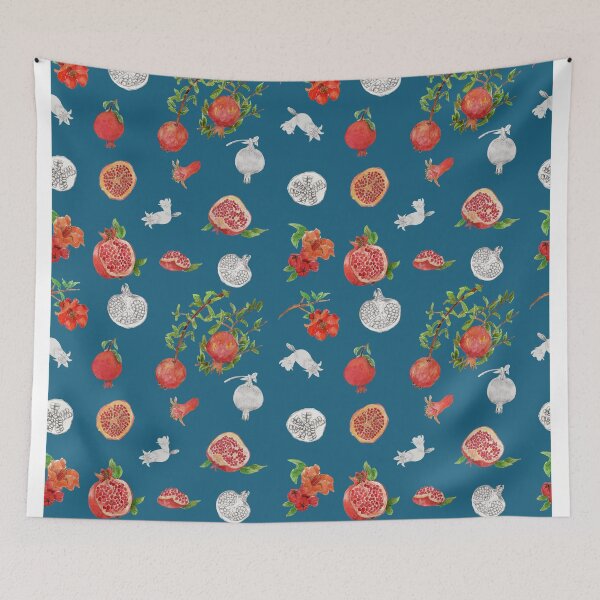 Item preview, Pomegranate pattern designed and sold by Ellunardegloria.