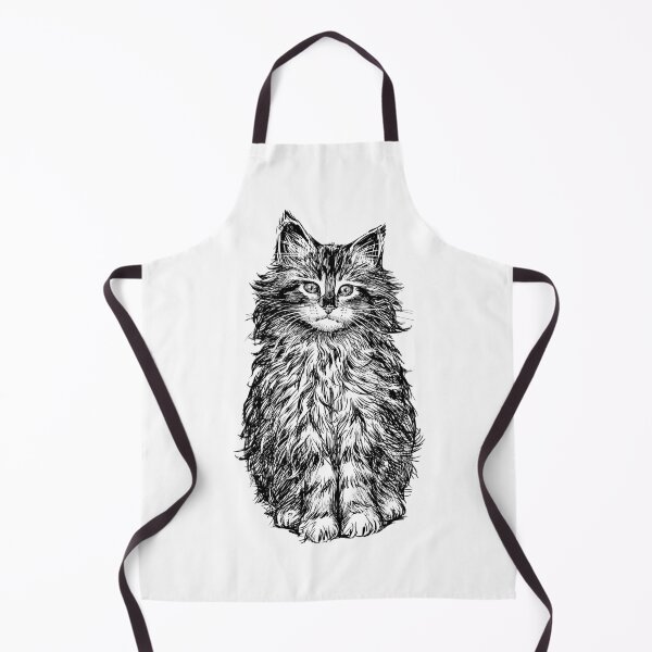 Item preview, Black cat , Cat Kitten Drawing designed and sold by Bashar-Design.