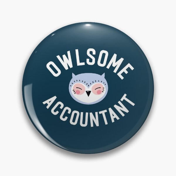 Artikelvorschau, Owlsome Accountant Pun - Funny Gift Idea entworfen und verkauft von betternotes.