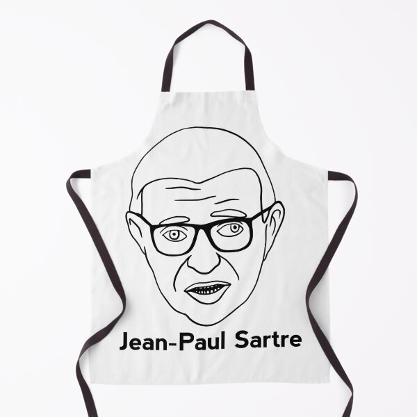 Item preview, Jean-Paul Sartre sticker designed and sold by SozioN.