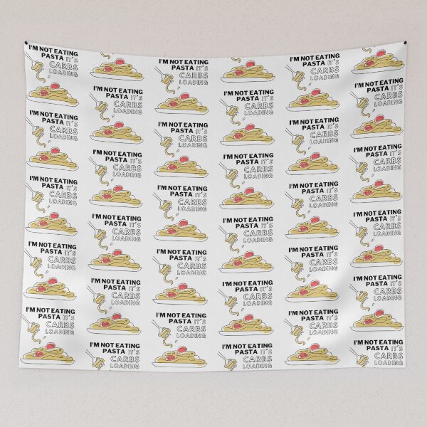 Item preview, Carbs back loading in style! For pasta lovers designed and sold by CaptainWheels.
