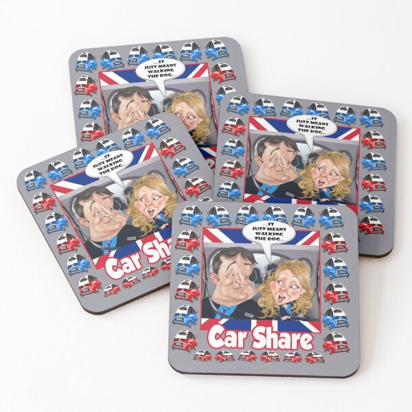 Item preview, Car Share PK designed and sold by SARAH BAILEY CARTOONS.