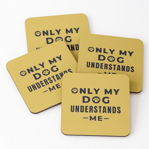 Item preview, Just My Dog Understands Me designed and sold by hachemi riadh.