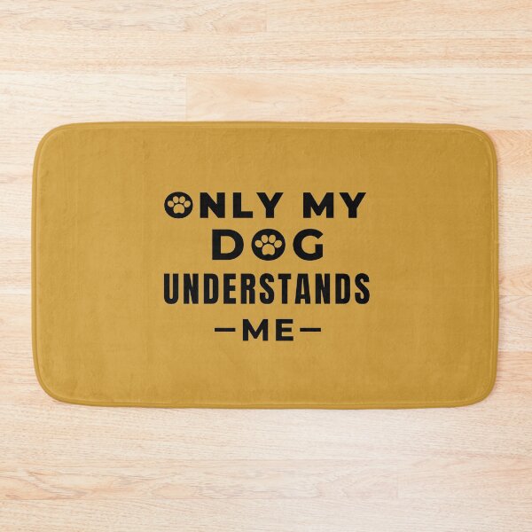 Item preview, Just My Dog Understands Me designed and sold by hachemi riadh.
