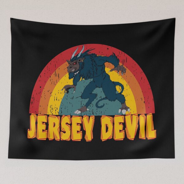 Item preview, Jersey Devil retro designed and sold by SidTastic .