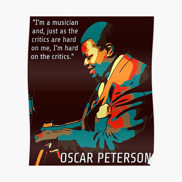 Oscar Peterson Poster