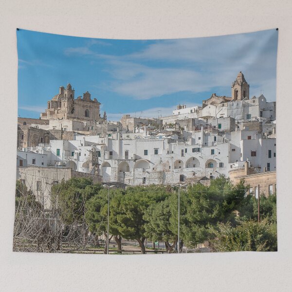 Item preview, The white city of Ostuni, Italy designed and sold by mitzobs.