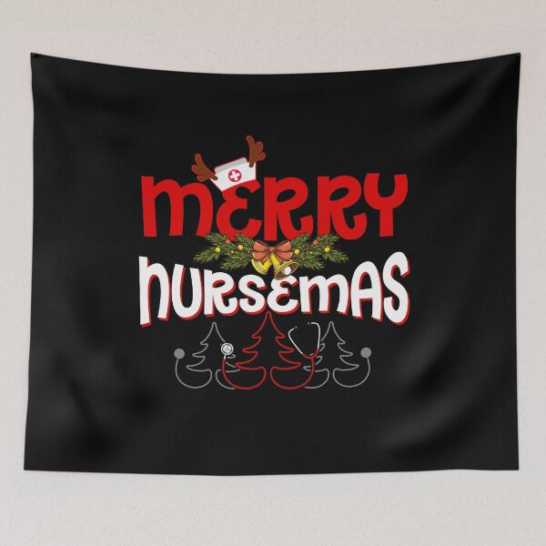 Item preview, Merry Christmas Shirt, Merry Nursemas, Christmas Shirt, Christmas Party Shirt, Nurse Shirt, Nurse Holiday Shirt designed and sold by Nrlifecreations.