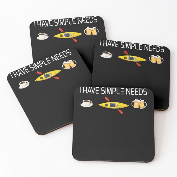 Item preview, I have simple needs - Coffee Kayak Beer designed and sold by 2djazz.