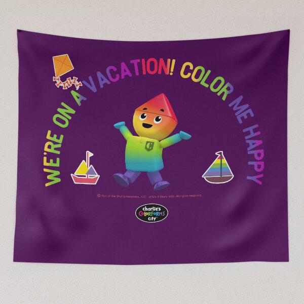Item preview, We're On A Vacation - Color Me Happy designed and sold by PacificStreams.