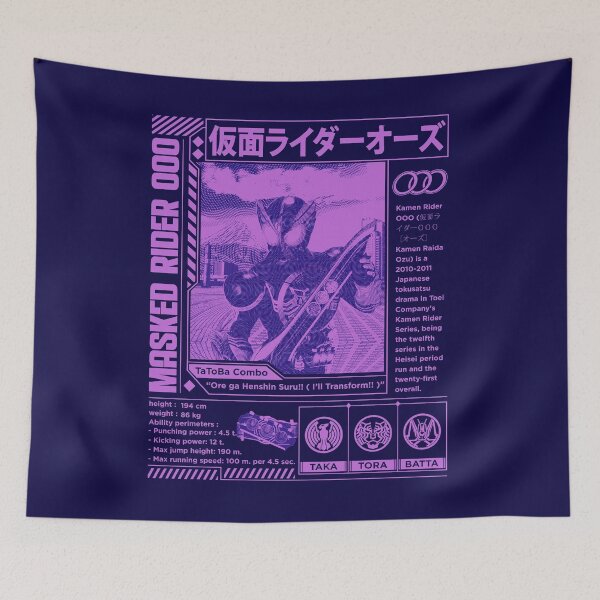 Item preview, Kamen Rider Ozu designed and sold by PopartToku.