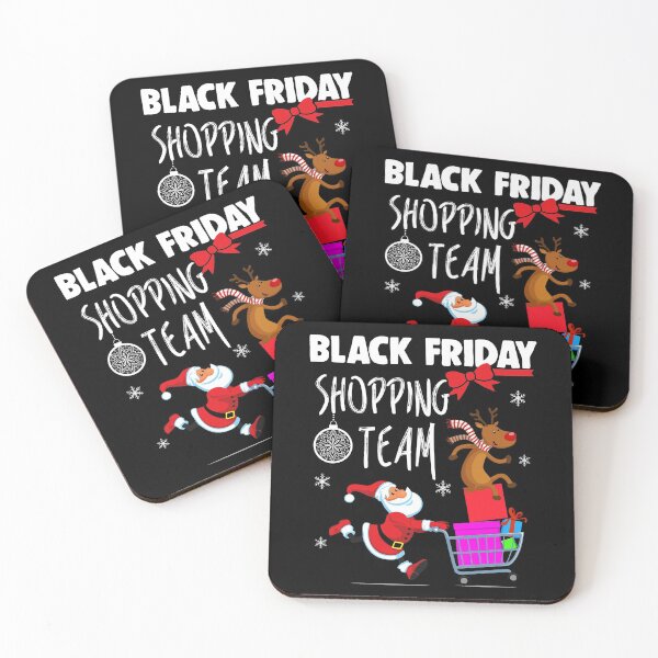 Item preview, Black Friday Shopping Team, Holiday Shirts, Santa And Rudolph Shirt, Shopping Team Shirt, Black Friday Squad, Holiday Shopping designed and sold by Nrlifecreations.
