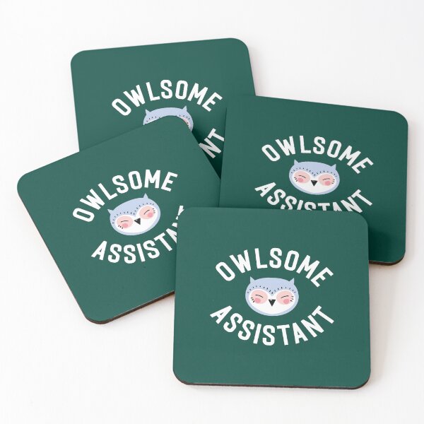 Aperçu de l'œuvre Owlsome Assistant Pun - Funny Gift Idea créée et vendue par betternotes.