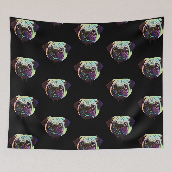Item preview, Splash Pug Dog  designed and sold by UpYourSelf.