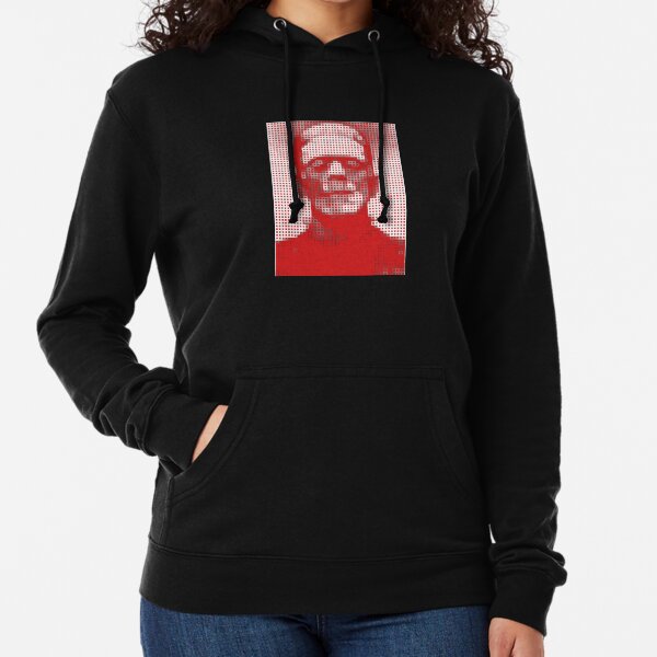 Frankenstein Red Lightweight Hoodie