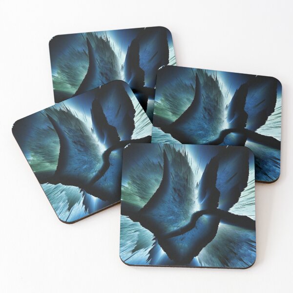 Item preview, Blue burst Relief 3D graphic art designed and sold by Digibee.