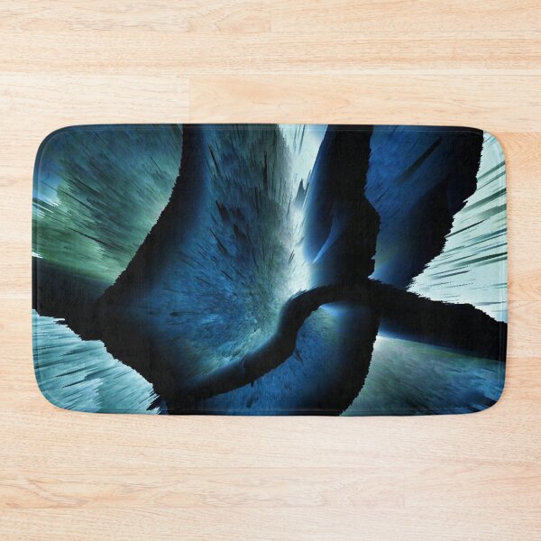 Item preview, Blue burst Relief 3D graphic art designed and sold by Digibee.