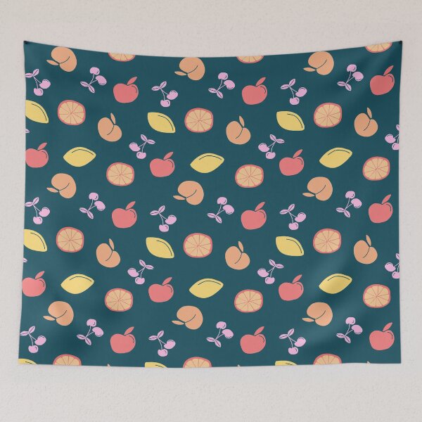 Item preview, Fruity pattern-blue designed and sold by Vinaerick.