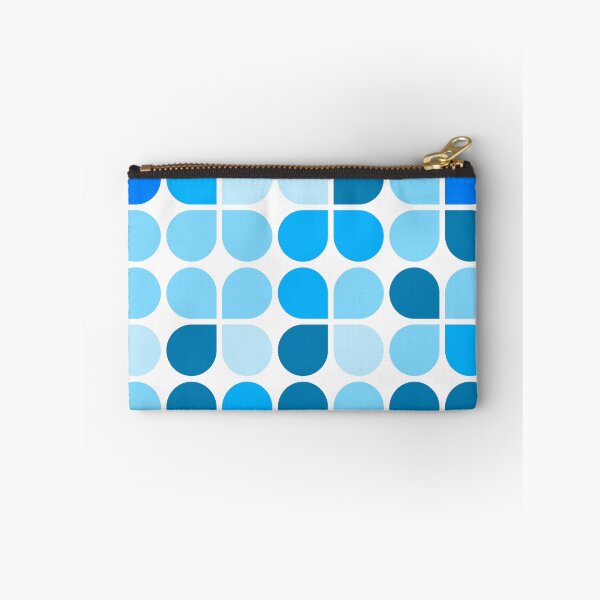 Item preview, Azure geometric shapes in repeated ornament designed and sold by acidmit.