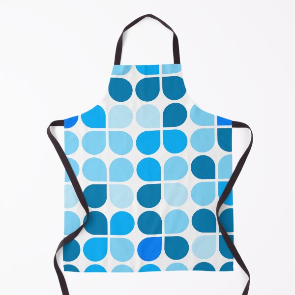 Item preview, Azure geometric shapes in repeated ornament designed and sold by acidmit.