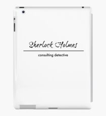 Sherlock Holmes - Consulting Detective iPad Case/Skin
