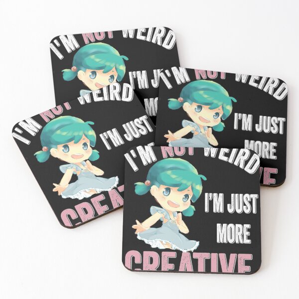 Item preview, I am Not Weird I am Just More Creative Funny Holiday Gift for Girls Birthday  designed and sold by Steve  Morley.