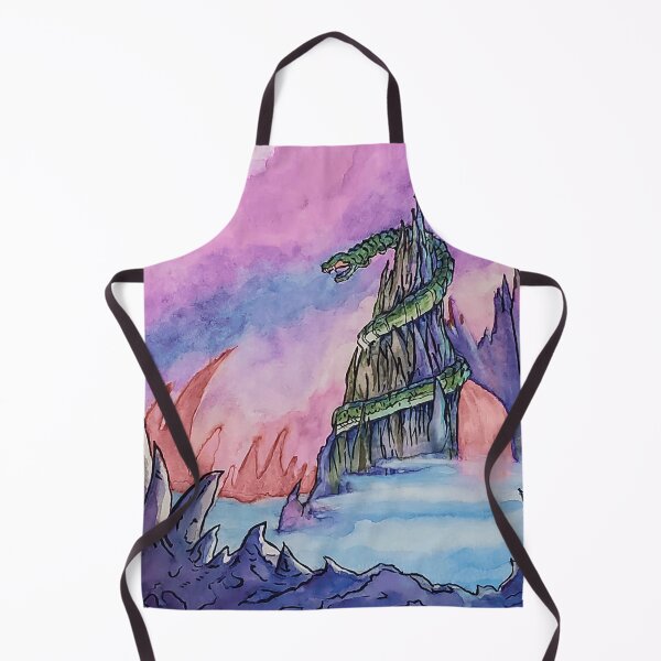 Item preview, Snake Mountain in Watercolor designed and sold by PatWArt.