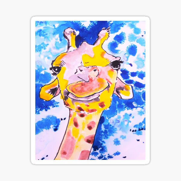 Giraffe Selfie! Sticker