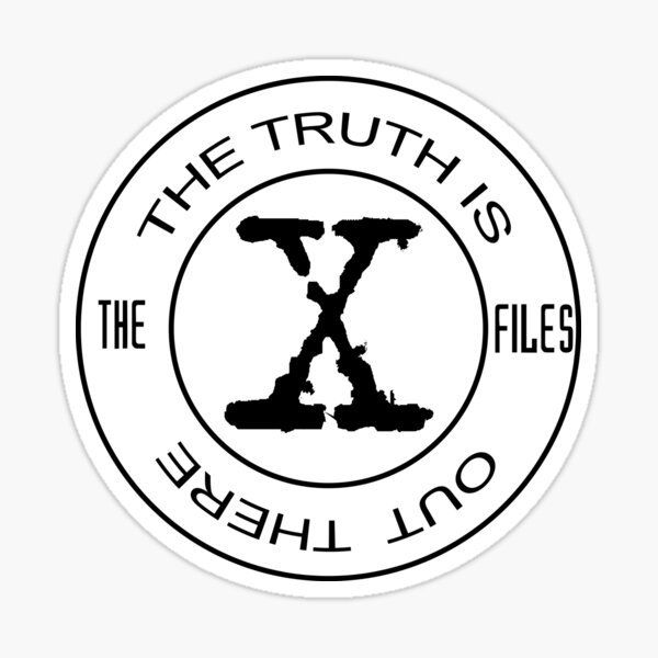 X-Files The Truth Is Out There Sticker