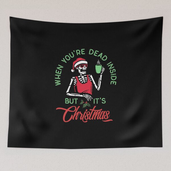 Item preview, Christmas Shirt When You’re Dead Inside But It’s Christmas designed and sold by Nrlifecreations.