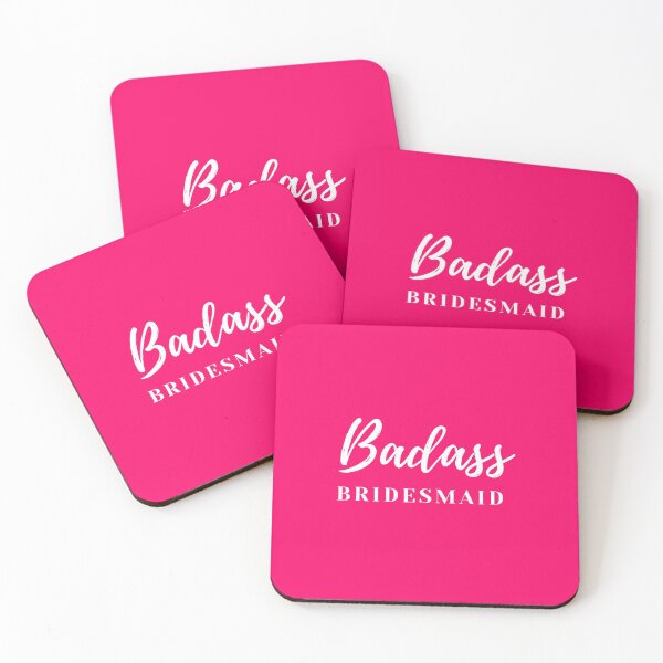Item preview, Badass Bridesmaid designed and sold by Hey-Nice-Shirt.